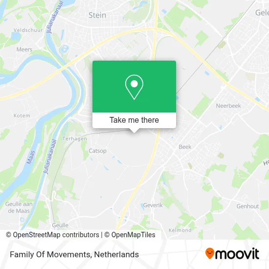 Family Of Movements map