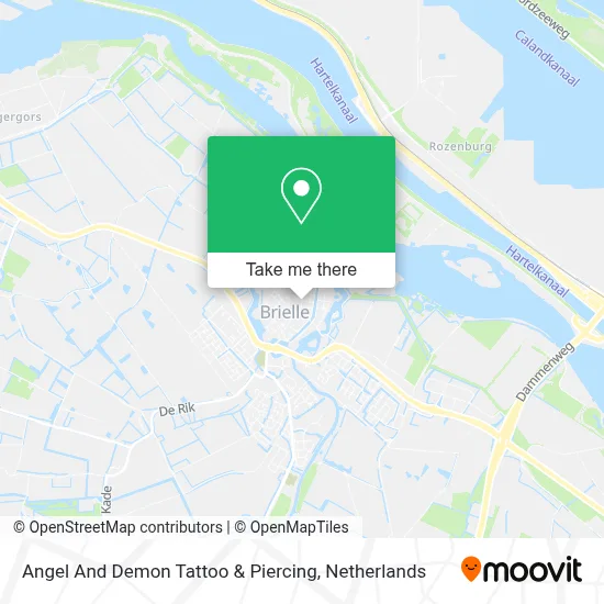 Angel And Demon Tattoo & Piercing map