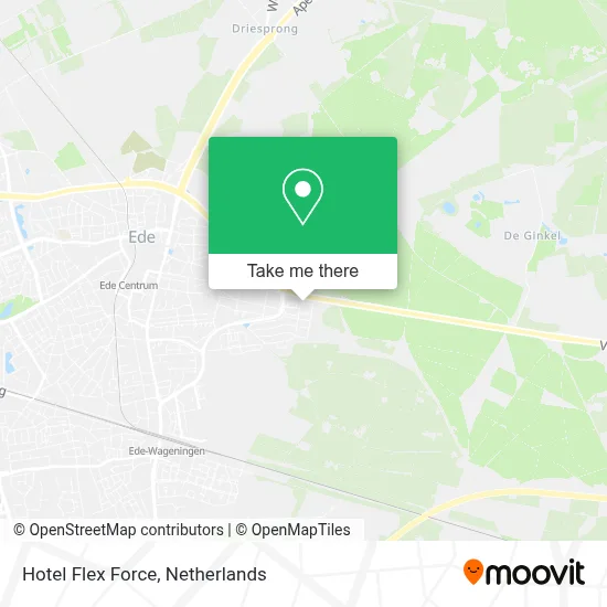 Hotel Flex Force map