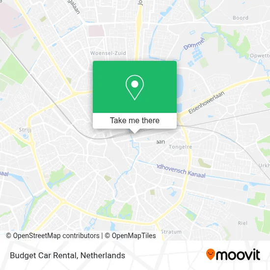 Budget Autoverhuur Karte