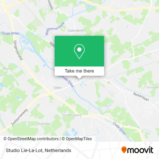 Studio Lie-La-Lot map