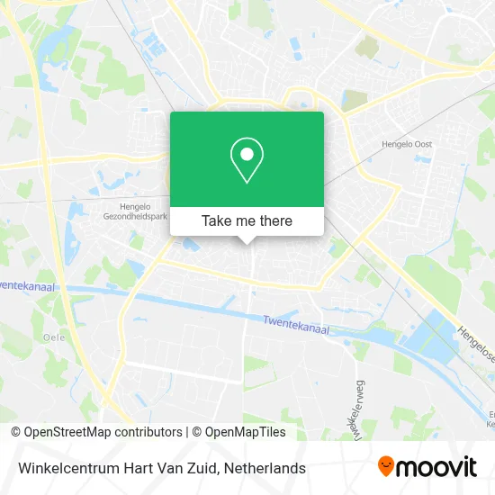 Winkelcentrum Hart Van Zuid map