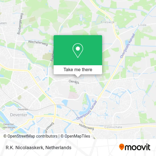 R.K. Nicolaaskerk map