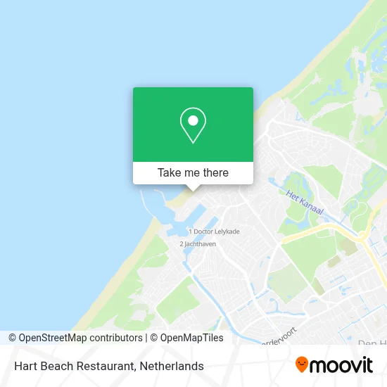 Hart Beach Restaurant map