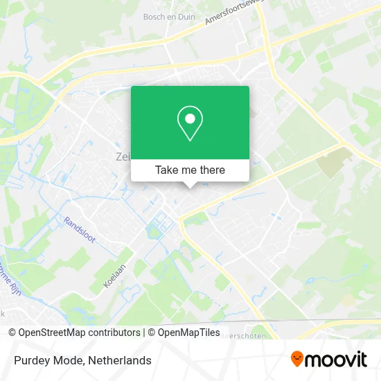 Purdey Mode map