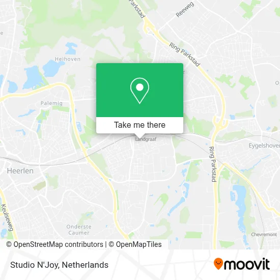 Studio N'Joy map
