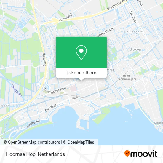 Hoornse Hop map