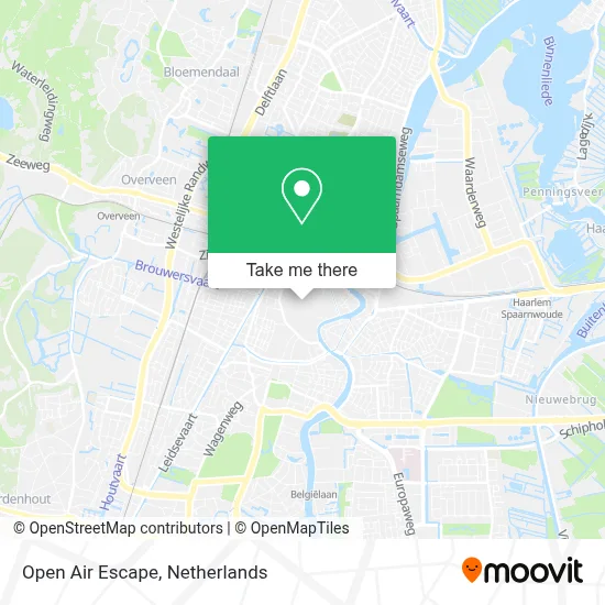 Open Air Escape map