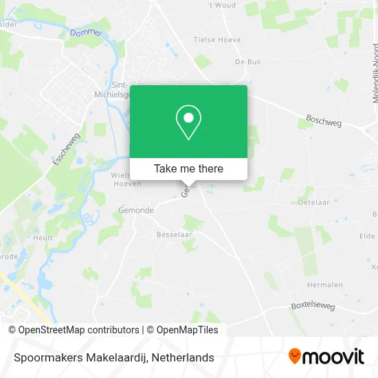 Spoormakers Makelaardij map