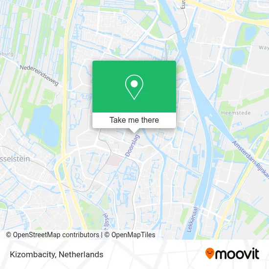 Kizombacity map