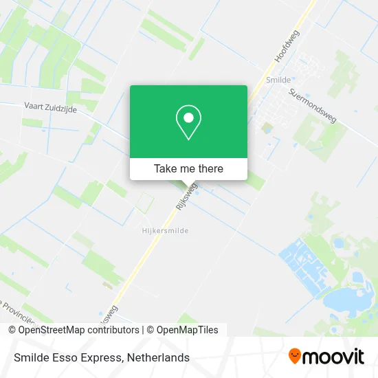 Smilde Esso Express map