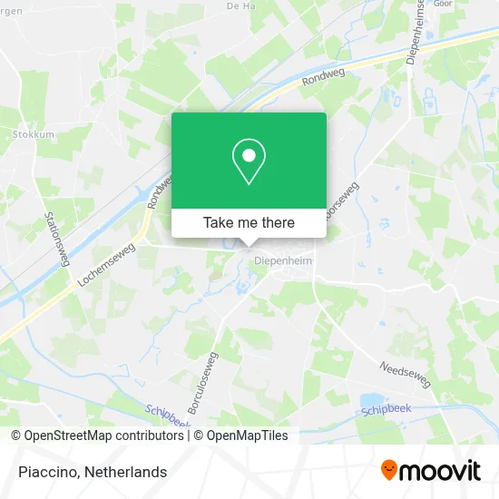 Piaccino map