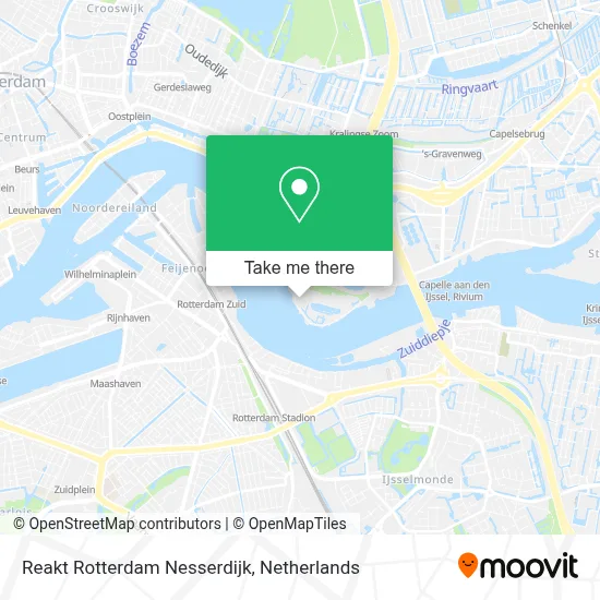 Reakt Rotterdam Nesserdijk map