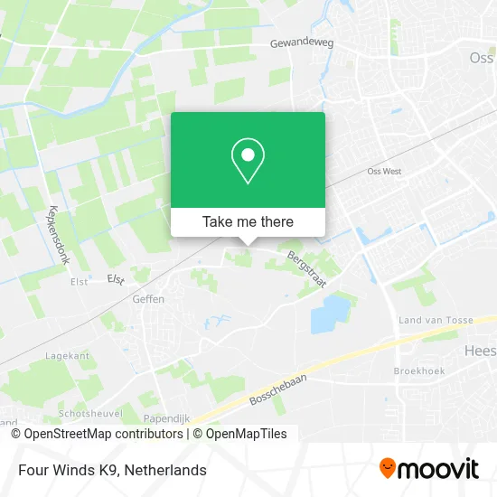 Four Winds K9 map
