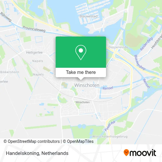 Handelskoning map