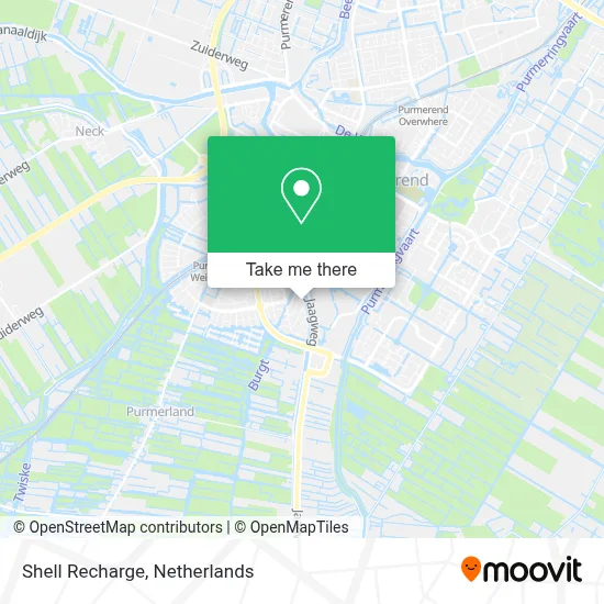 Shell Recharge map