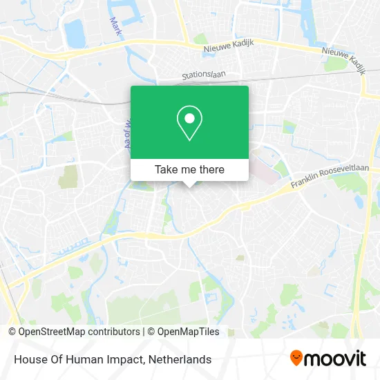 House Of Human Impact map