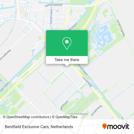 Bentfield Exclusive Cars map