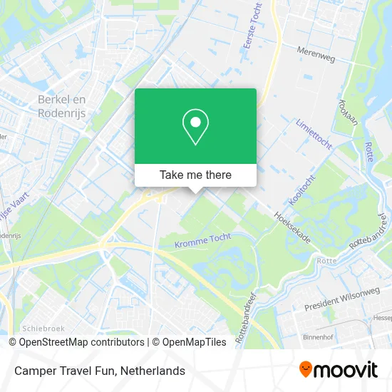 Camper Travel Fun map