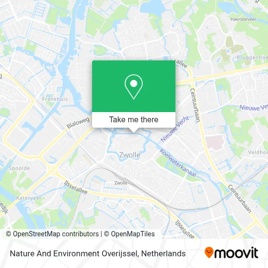 Nature And Environment Overijssel map