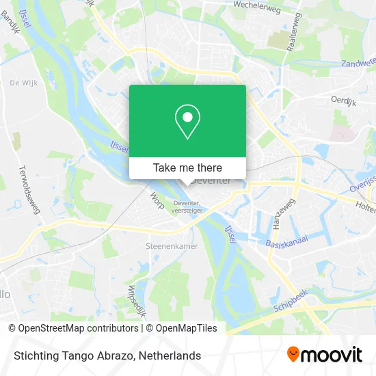 Stichting Tango Abrazo map