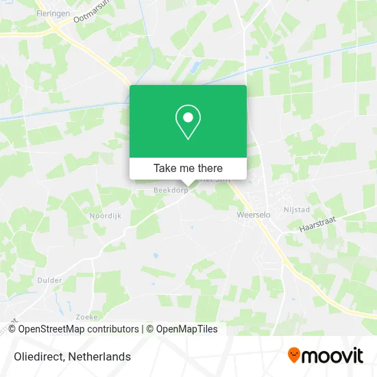 Oliedirect map