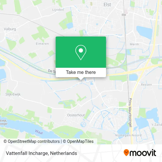 Vattenfall Incharge Karte