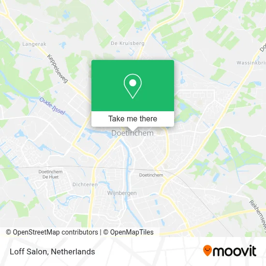 Loff Salon map