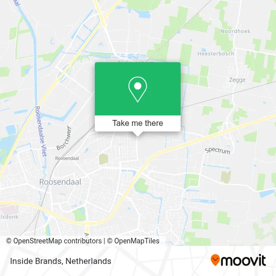 Inside Brands map