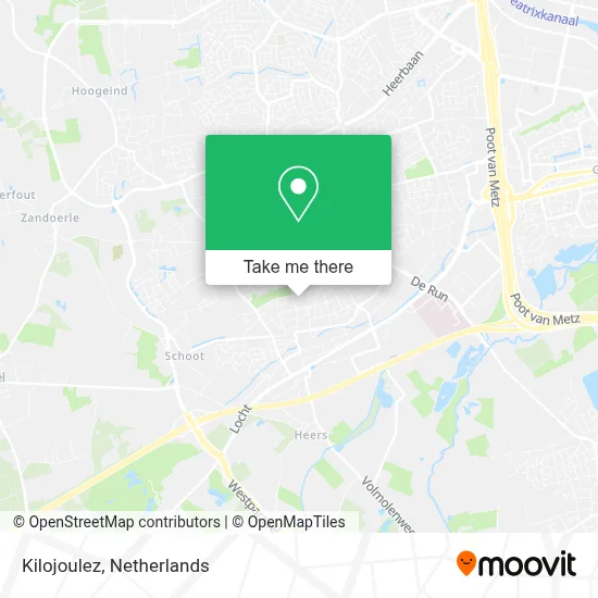 Kilojoulez map