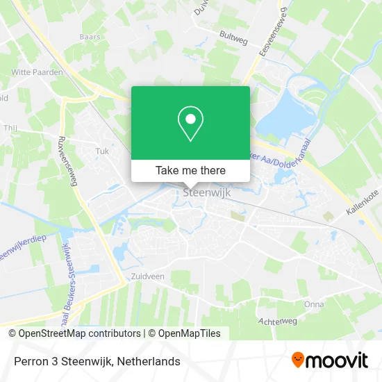 Perron 3 Steenwijk map