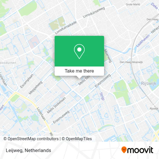 Leijweg map