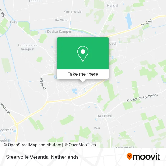 Sfeervolle Veranda map