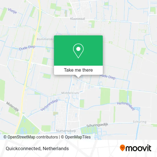 Quickconnected map