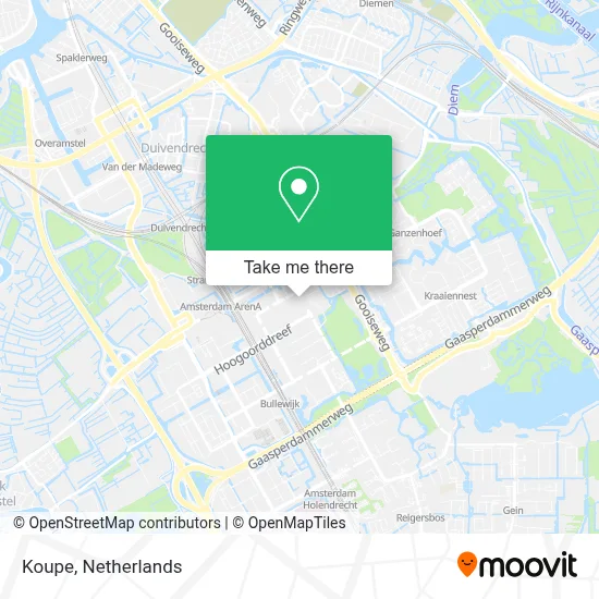 Koupe map