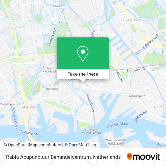 Rabia Acupunctuur Behandelcentrum map