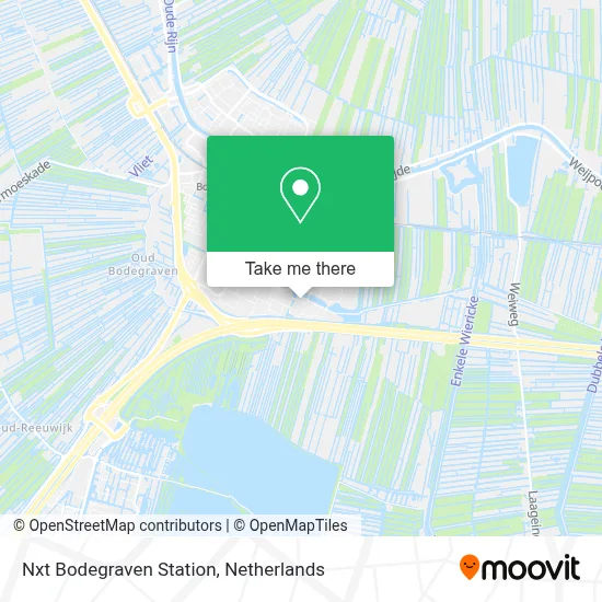 Nxt Bodegraven Station map