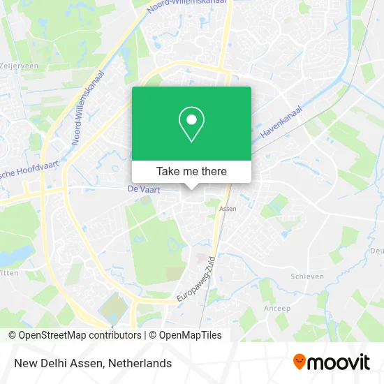 New Delhi Assen map