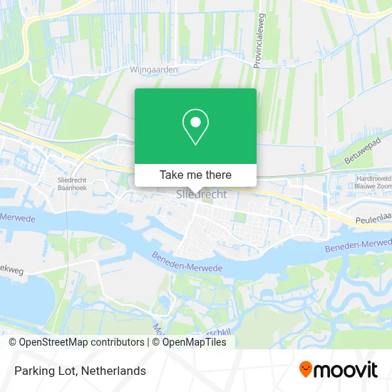 Parkeerplaats map