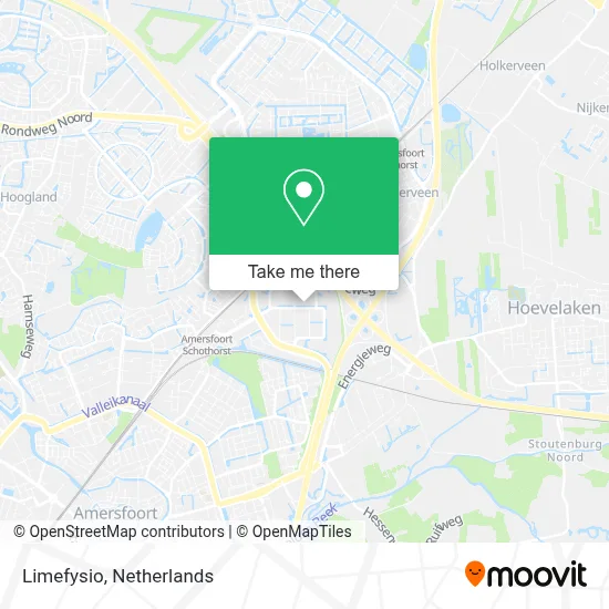 Limefysio map