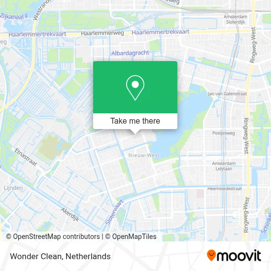 Wonder Clean map