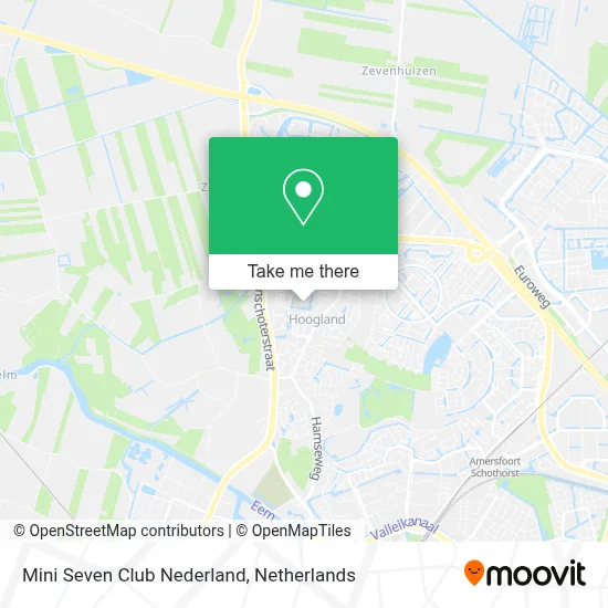 Mini Seven Club Nederland map