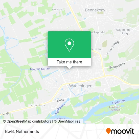 Be-B map