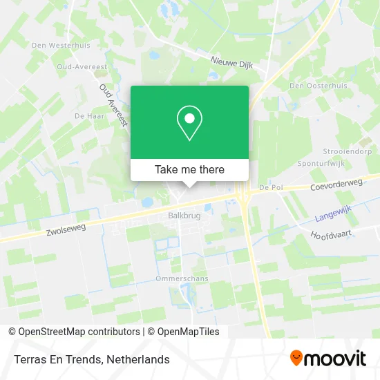 Terras En Trends map
