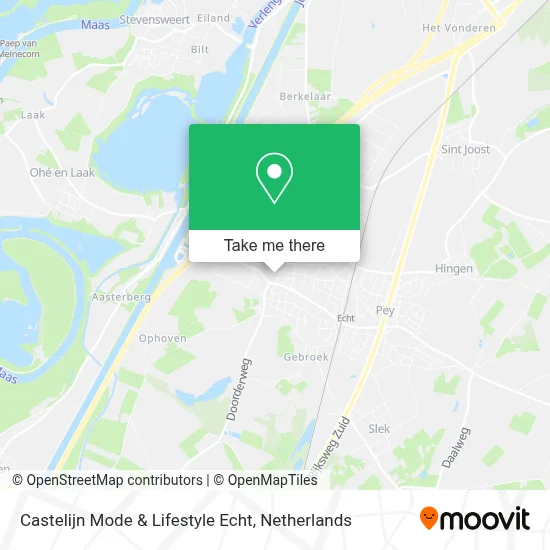 Castelijn Mode & Lifestyle Echt map