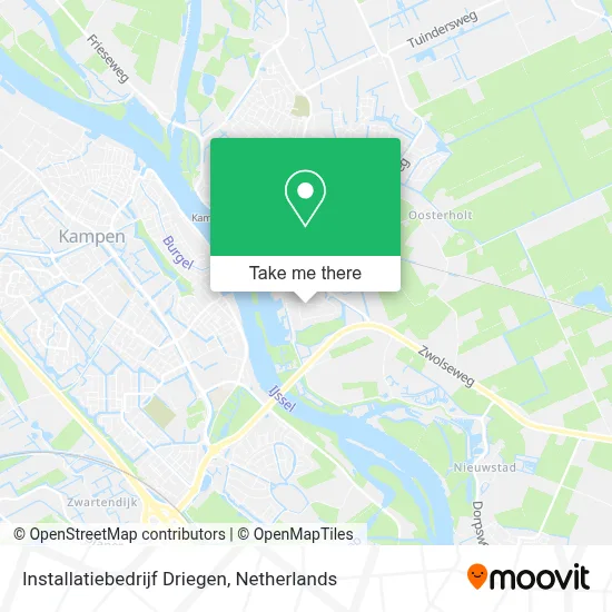 Installatiebedrijf Driegen map