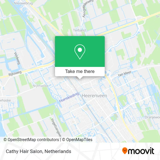 Kapsalon Cathy map