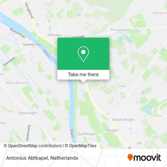Antonius Abtkapel map