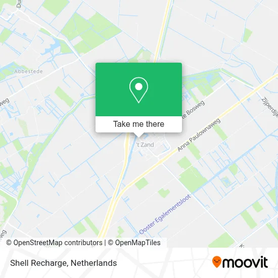 Shell Recharge map