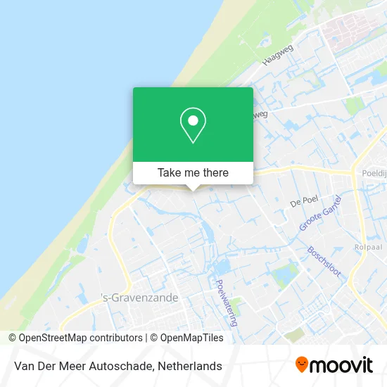 Van Der Meer Autoschade map